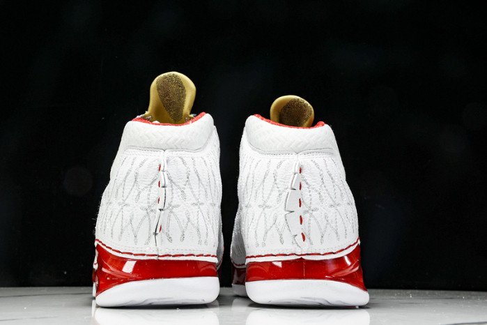 Jordan 23 White Varsity Red - 318376-161