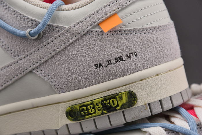 of x dunk low 