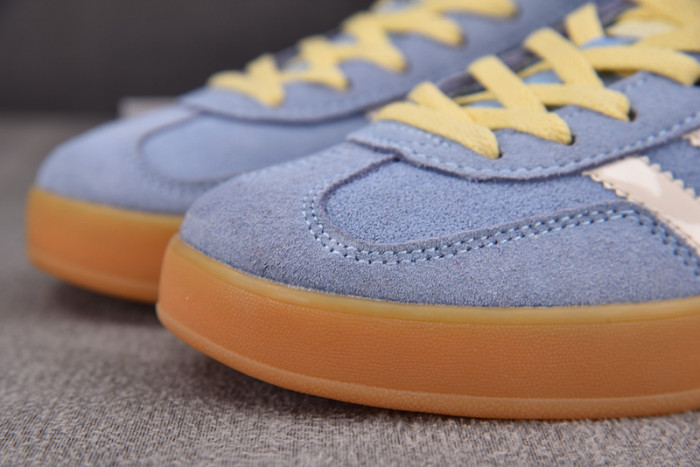 adidas Gazelle Indoor Light Blue Yellow Gum JR8029