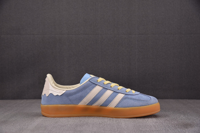 adidas Gazelle Indoor Light Blue Yellow Gum JR8029