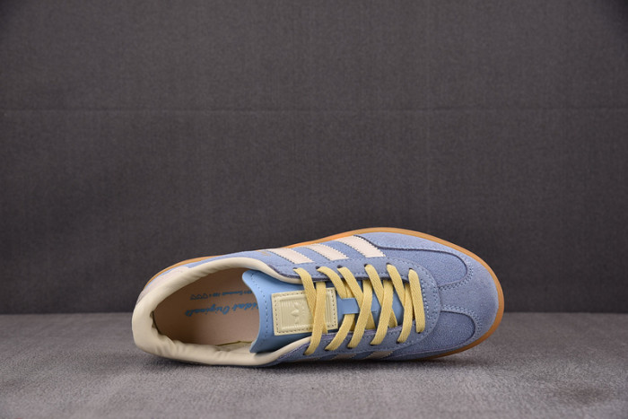 adidas Gazelle Indoor Light Blue Yellow Gum JR8029
