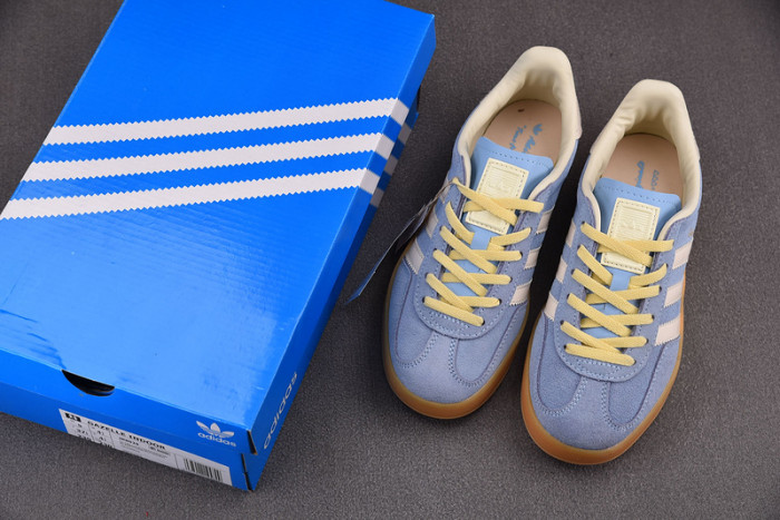 adidas Gazelle Indoor Light Blue Yellow Gum JR8029