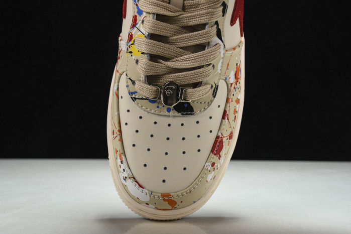 a bathing ape bape sta low copshoe bp-053