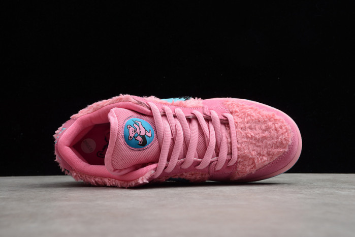 grateful dead x nike sb dunk low "pink bear"-cj5378-600