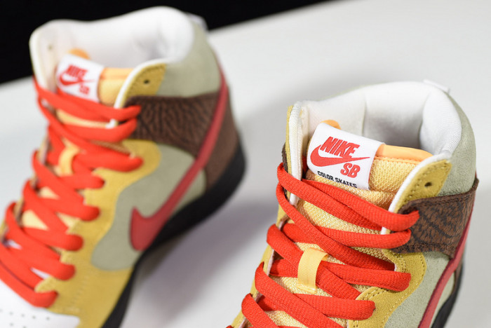 color skates x dunk high sb