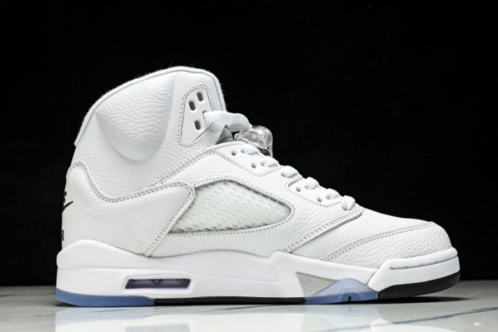 Air Jordan 5 White Metallic 2026 HQ7978-103