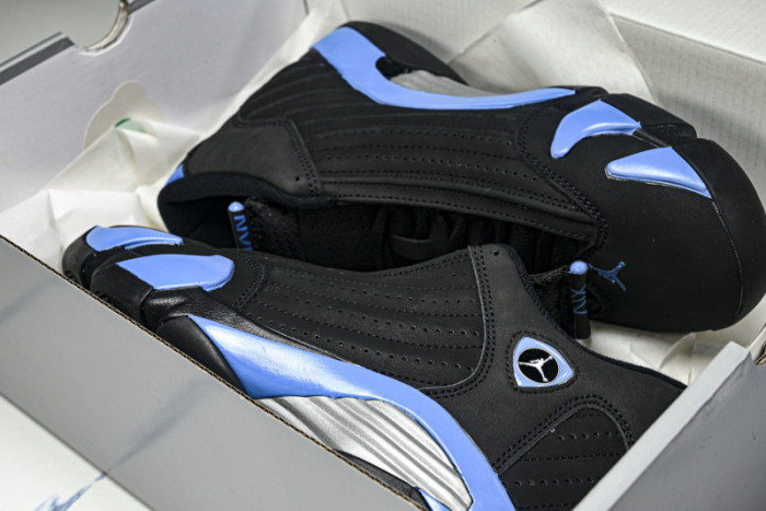 Jordan 14 Black University Blue 2026 487471-002