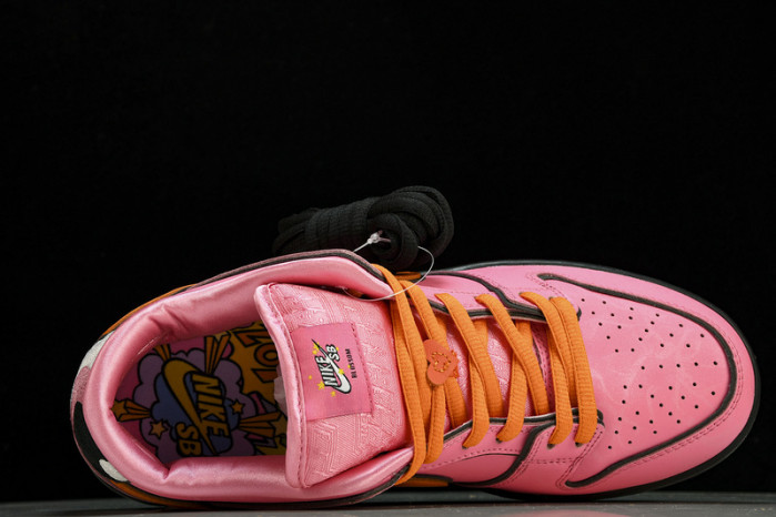 the powerpuff girls x dunk low pro sb qs