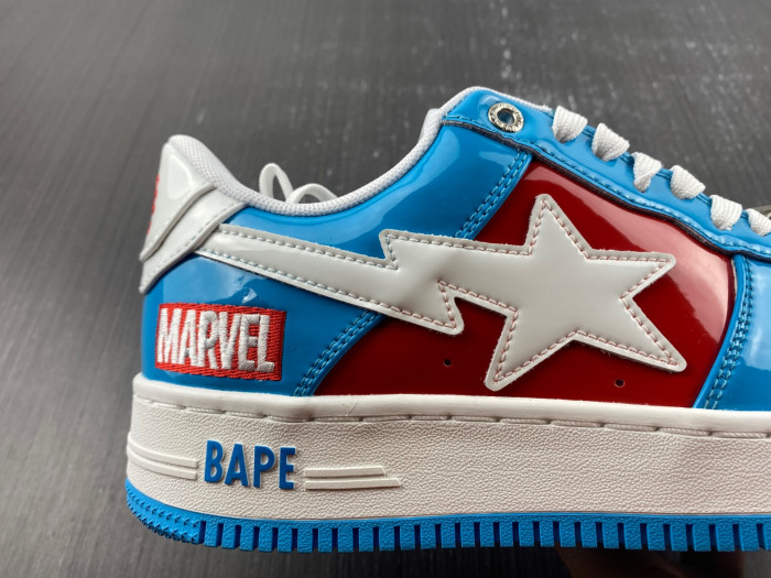 a bathing ape bape sta low copshoe bp-197