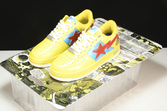 a bathing ape bape sta low copshoe bp-195