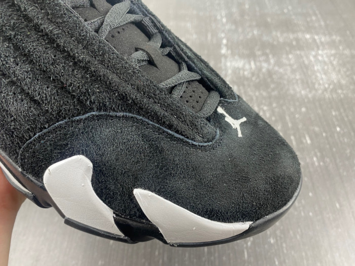 jordan 14 retro black white men