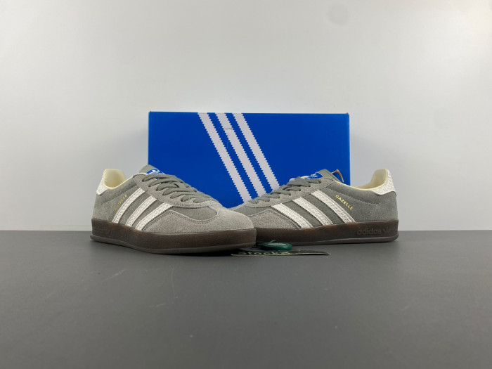 adidas Gazelle Indoor Dark Grey White IF1807