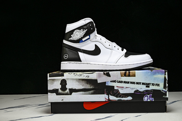 jordan 1 Retro High OG SP Fragment x Union LA White Black II7282-100