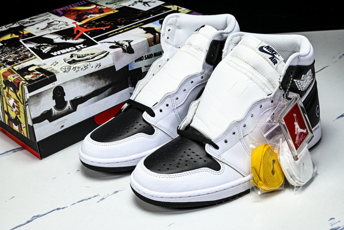 jordan 1 Retro High OG SP Fragment x Union LA White Black II7282-100