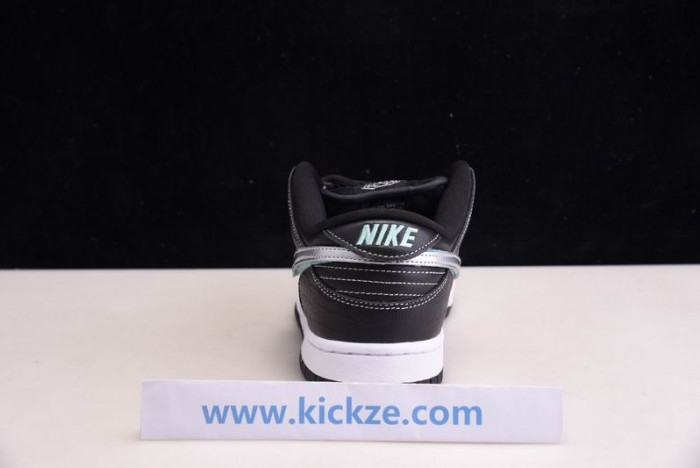 nike sb dunk lof diamond supply co black diamond bv1310-001
