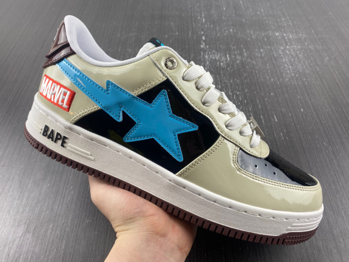 a bathing ape bape sta low copshoe bp-199