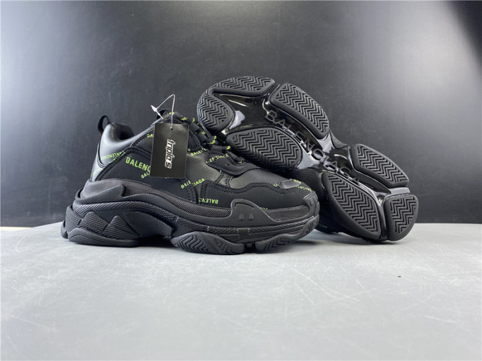bl triple s trainers letters -kickze bl7