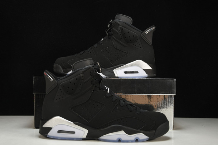 air jordan 6 metallic silver chrome dx2836-001