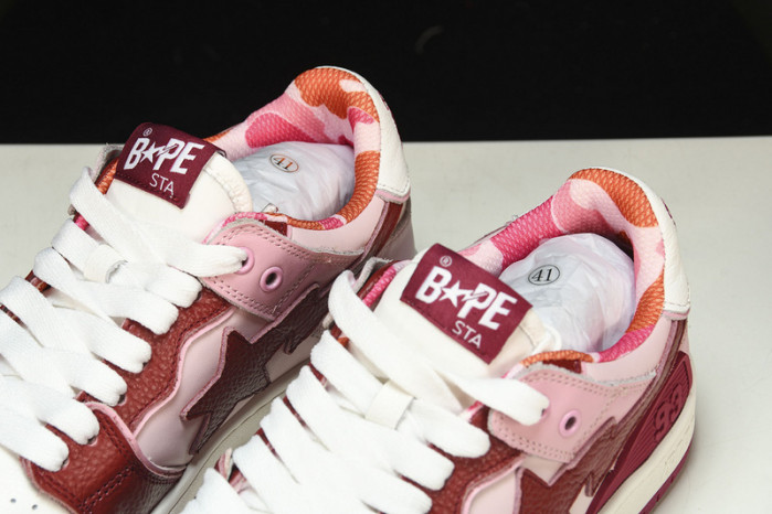 a bathing ape bape sta low copshoe bp-178