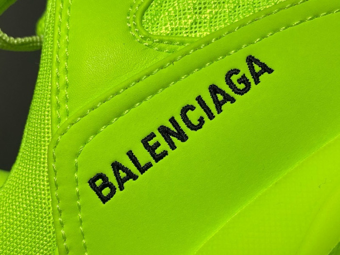 bl triple s trainers clear sole fllo yellof 541624 w09o1 9002