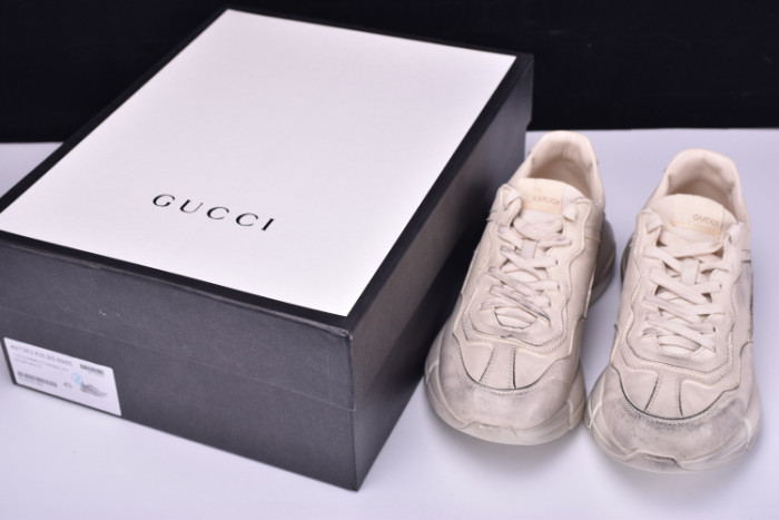 gc rhyton vintage trainer sneaker mens 498916 a9l00 9522